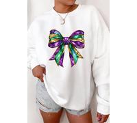 Glitzer Schleifen Crewneck Sweatshirt XL