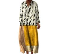 Glitzerkleid Damen, Blumenkleid Damen, Strandkleid Lang Maxikleider V Ausschnitt Sommerkleider Leicht Und Luftig Boho Kleid Elegante Midikleid Freizeitkleid, Angebote Des Tages Blitzangebote