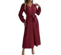 Glitzerkleid Damen Party Outfit Silvester Fransenkleid Satin Sexy Wasserfallausschnit Kleider Trägerkleid Glitzer Spaghettiträger