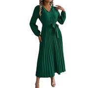 Glitzerkleid Damen Party Outfit Silvester Fransenkleid Satin Sexy Wasserfallausschnit Kleider Trägerkleid Glitzer Spaghettiträger