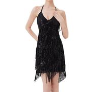 Glitzerkleid Damen Silvester Outfit Elegante Kleider Festlich Paillettenkleid Christmas Dress Women Festliches Kleid Glitzer Partykleid Weihnachten Abendkleider Festliche Kleidung Abendkleid