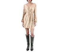 Glitzerkleid Damen Silvester Outfit Glitzer Kleid Festlich Weihnachtsfeier Party Kleider Weihnachten Elegante Festliches Abendkleider Kleidung