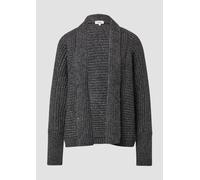 Glitzernder Cardigan mit Schalkragen 38 grau 2171661.97W3.38