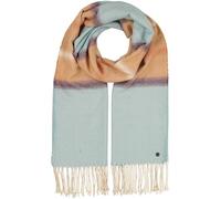 Glitzernder Schal mit Streifen-Design | Weich & Fluffig | Fransen | 60 x 210 cm | 100% Polyester | Für Damen Denim Dust