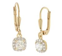 GLIZZ Damen-Ohrringe Gold 333/8K Zirkonia Ohrhänger zauberhafter Ohrschmuck für Frauen, modisches Accessoire und edle Geschenkidee GL1152