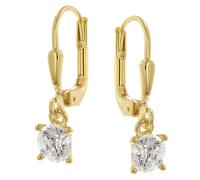 GLIZZ Schmuck Damen-Ohrringe 333 Gold Ohrhänger mit Zirkonias GL8795