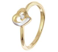 GLIZZ Schmuck Damenring Gold 333/8K Bicolor GL8370