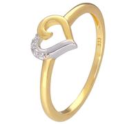 GLIZZ Schmuck Damenring Gold 333/8K Bicolor GL8376