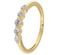 GLIZZ Schmuck Damenring Gold 333/8K mit Zirkonia GL8752