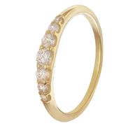GLIZZ Schmuck Damenring Gold 333/8K mit Zirkonias GL8722