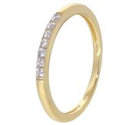 GLIZZ Schmuck Damenring Gold 333/8K mit Zirkonias GL8728