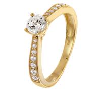 GLIZZ Schmuck Damenring Gold 333/8K Zirkonia GL8760