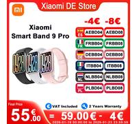 XIAOMI Smart Band 9 Pro Rose Gold - 1.74 Zoll AMOLED, 1200 nits Helligkeit, 21 Tage Akku, 150+ Sportmodi, 5ATM Wasserfest, GNSS, Herzfrequenz & SPO₂-Sensor, Bluetooth 5.4, 60Hz Refresh