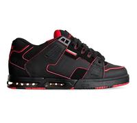 Globe Herren Fusion Skate Shoe, Schwarz/Rot/Mosaik, 40 EU