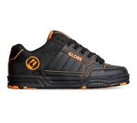 Globe Herren Tilt Skateboardschuh, Schwarz/Orange/Mosaik, 39 EU