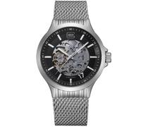 Glock GW-14-4-24 Herren-Armbanduhr Automatik Skelett mit Meshband