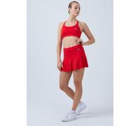 Glockiger Tennisrock / Skort, rot 164