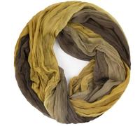 Gloop Damen Schal leichter Loop schal Schlauchschal Tuch mit Farbverlauf Viele Farben