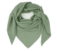 Gloop Damen XXL Strick Dreieck Schal Halstuch Baumwolle Dreieckstuch Musselin Ohne Kratze an Haut