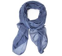 Gloop Schal Damen Loop schal leichter Langschal Schlauchschal Tuch, 02111a5 Blau, Einheitsgröße