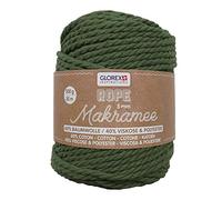 Makramee Rope gedreht olive 5 mm 85 m 500 g dreifädig