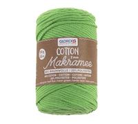Makramee Cotton 2 mm 250g neon grün 225 m