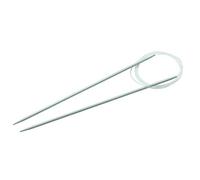 Glorex 5 2005 00 - Rundstricknadel 2,5 mm, 80 cm lang, ideal für Rund- oder Flächenstrickarbeiten