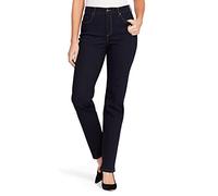 Gloria Vanderbilt Damen Amanda Taper Jeans, Spülen Noir, 46 Petite EU