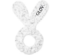 GLOV Bunny Ears Headband - 2in1 Hair Protecting Headband & Hair Tie - Snow panther