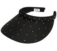 Glove It Damen Black Bling Slide on Visor Spulen, Schwarzes Visier zum Aufschieben, Einheitsgröße