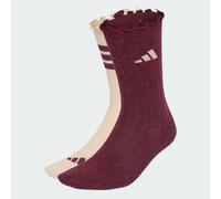 Glow Socken 2er-Pack Crystal Linen / Maroon 40-42