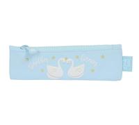 Glowlab CISNES Federmappe, Federmäppchen für Kinder, ideal für Kinder von 5 bis 14 Jahren, bequem und vielseitig, Qualität und Stärke, 20 x 60 cm, Hellblau, hellblau, Estándar, Casual