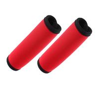 GLSTOY 2 Stück Gepäckgriff Überzüge Aus Polyester Verschleißfeste Griffschutzhüllen Für Koffer Und Tasche Rot Gepolstert Hautfreundlich Griffschutz Für Reisen