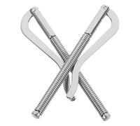 GLSTOY 2 Stück Robuste Geldklammern aus Zinklegierung mit Feder Leichter und Stilvoller Geldclip für Herren zur Sicheren Aufbewahrung von Bargeld im Büro und Alltag