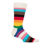 Glückliche Socken - Neuheit Pride Design Socken | Großes Geschenk - Pride Stripe EU 39 - 45