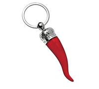 Glücklicher kleiner roter Kornett Keychain cod.EL7884 cm 11x3,5x1,9h by Varotto & Co.