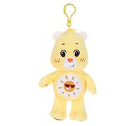 Glücksbärchis Care Bears Bagclip Plüsch Schlüssel-Anhänger 6 versch. Figuren, 14 cm ORIGINAL Kuscheltier - Unlock The Magic - super weicher Teddybär für Ranzen Rucksack Tasche (Sonnenscheinbärchi)