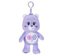 Glücksbärchis Care Bears Bagclip Plüsch Schlüssel-Anhänger 6 versch. Figuren, 14 cm ORIGINAL Kuscheltier - Unlock The Magic - super weicher Teddybär für Ranzen Rucksack Tasche (Teile-gern-Bärchi)