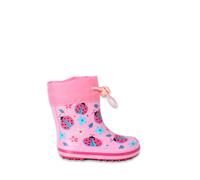 Beck Mädchen Glückskäfer Gummistiefel, Pink, 24 EU