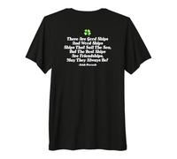 Glücksklee Irischer Segen Freundschaft Zitat St. Patrick's Premium T-Shirt