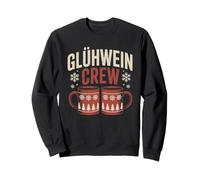 Glühwein Crew Weihnachten Winter Skiurlaub Party Glühwein Sweatshirt