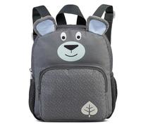 Glühwürmchen Kinderrucksack „Ella“ - süßer Tier-Rucksack für Kinder ab 3 Jahren mit Hauptfach, Vortasche & Steckfächern - ideal für Kindergarten, Ausflüge & Freizeit (Bär)