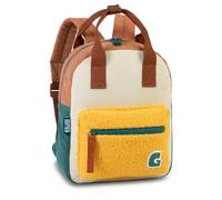 Glühwürmchen Kinderrucksack mit gepolsterten Schultergurten, RV-Hauptfach Vortasche und Innentasche für Flasche, 30x24x10 cm, 7 Liter, 260 g leicht, ideal für Kita und Ausflüge