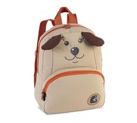 Glühwürmchen Kinderrucksack mit Tiermotiv, 180g leicht (Hund) | gepolsterter Rücken, 7L, 28x22x10 cm, RV-Hauptfach & Vortasche, verstellbare Gurte, ideal für Kindergarten Freizeit