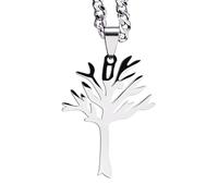 Glugahrif Lebensbaum Kette Damen Halskette Für Frauen Original Schmuck Mit Baum Des Lebens Anhänger Geschenke Für Weihnachten Muttertag Geburtstag Valentinstag, Schmuck