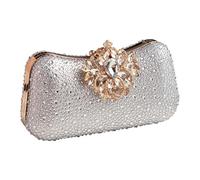 GMBYLBY Elegante Abend Clutch für Damen mit Kette, Hochzeit, Party, Umhängetasche, Clutches, Geldbörsen für Damen, Abendtasche