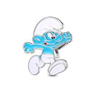 GNOCE Die Schlümpfe - Der Film (2025) Charm x YOU CAN SAVE THE UNIVERSE 925 Sterlingsilber Beads Charms für Frauen und Mädchen Schmuckgeschenk (Schlaubi Schlumpf)