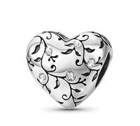 GNOCE Retro Liebe Charms Anhänger Bead Liebe Herz Armband Lebensbaum Schmuck Geburtstag Jubiläums Geschenk für Frauen Damen Frau Mutter