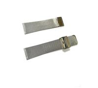 GNUFOPI Ersatz-Uhrenarmband, kompatibel mit Bering Unisex-Uhren mit schmalem Schraubarmband, 24 mm und 20 mm(Sliver)