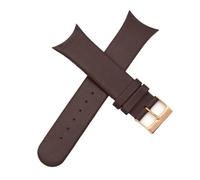 GNUFOPI Ersatzarmband aus Leder, kompatibel mit Skagen - Serie 582X, Serie 583X, Serie 983X(Brown)